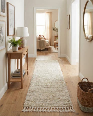  2' 7 x 12' Athena Shag Runner Rug