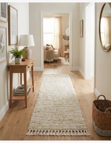 2' 7 x 12' Lagom Shag Runner Rug