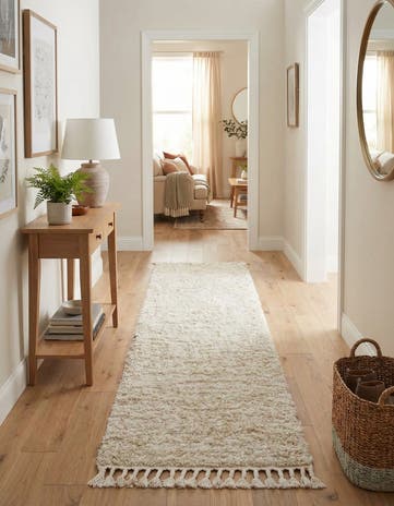 2' 7 x 12' Athena Shag Runner Rug