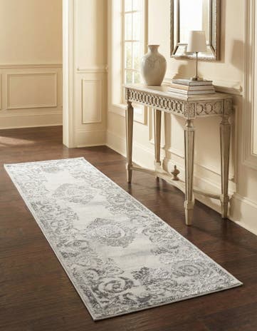 Gray Finsbury Runner Rug