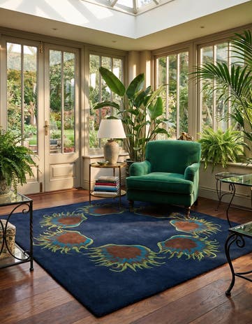 7' 6 x 7' 7 Luna Square Rug