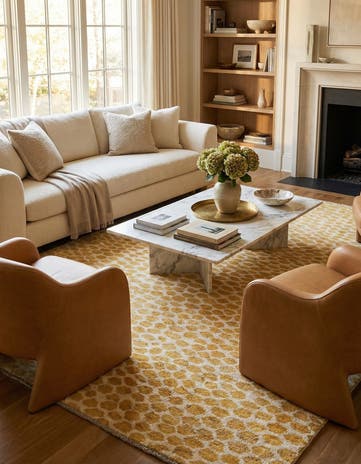 8' 1 x 9' 10 Hand Knotted Darya Wool Rug
