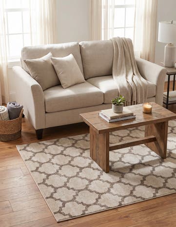 4' x 6' Lattice Rug