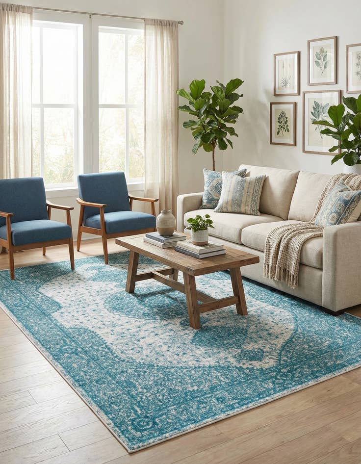 Detail image of  6' x 9' Dover Rug