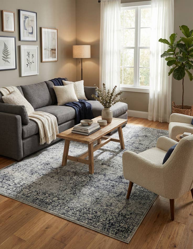 Detail image of 6' x 9' Villa Rug