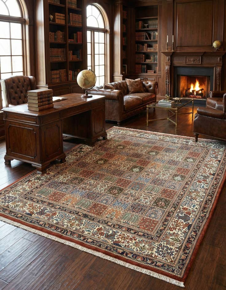 Detail image of  6' 9 x 9' 5 Mood Wool Rug