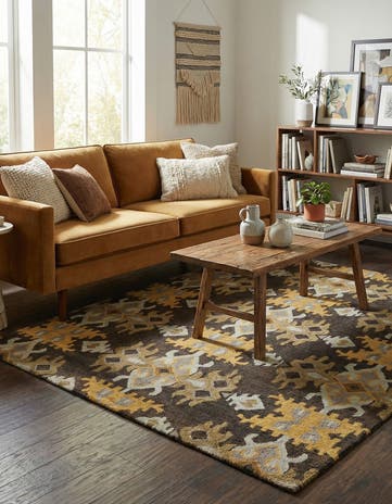 5' 1 x 8' Luna Wool Rug