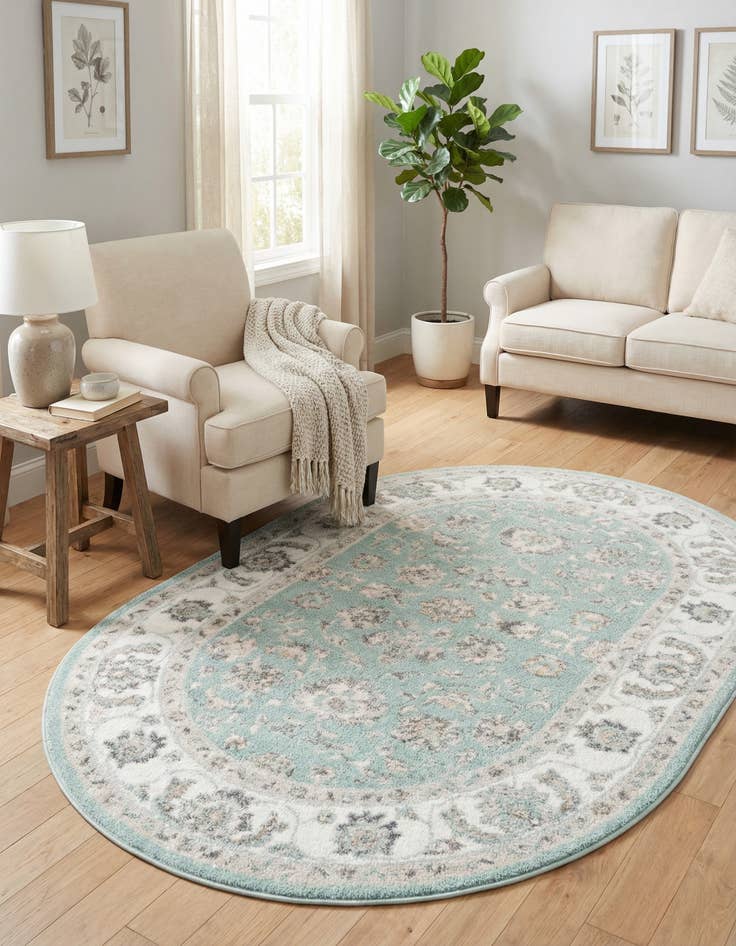 Detail image of 4' x 6' Aurelia Oval Rug