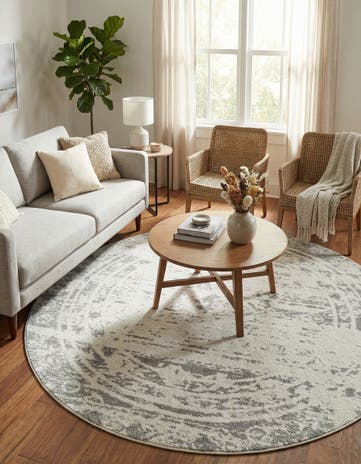 6' x 6' Lennon Round Rug