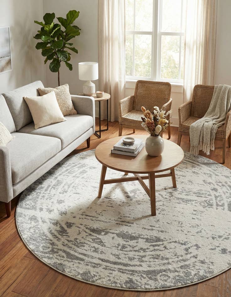 Detail image of  6' x 6' Lennon Round Rug