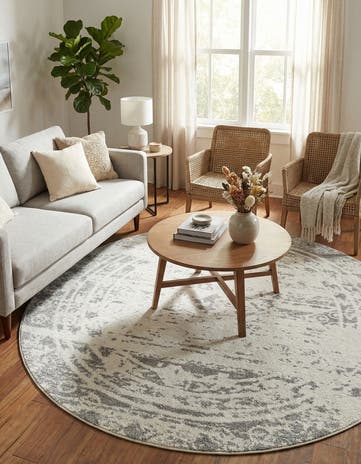 6' x 6' Lennon Round Rug