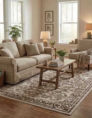 5' 3 x 8' Hermitage Rug