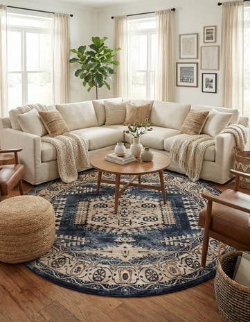 8' x 8' Eden Round Rug