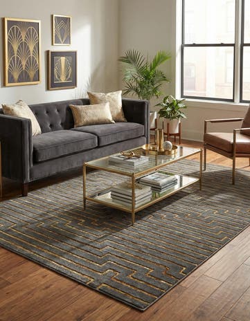 6' x 9' Vogue Geo Rug