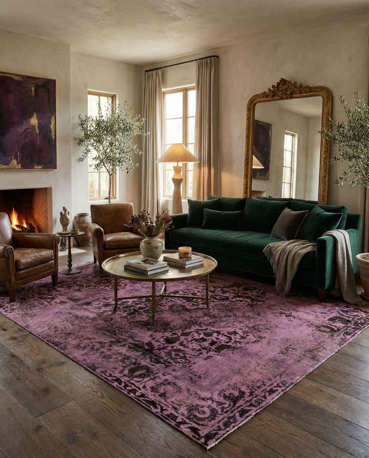 6' 4 x 9' Vintage Royal Wool Rug