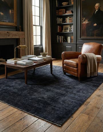 4' 11 x 6' 5 Hand Knotted Over-Dyed Ziegler Rug