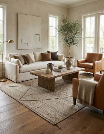 8' 6 x 11' 5 Hand Knotted Moroccan Wool Rug