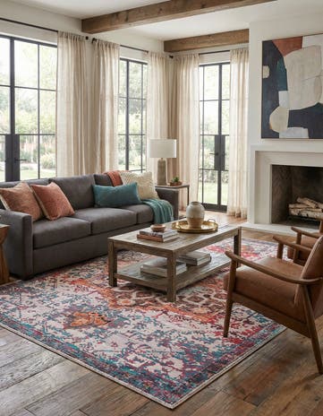 10' 6 x 13' Washable Renaissance Rug