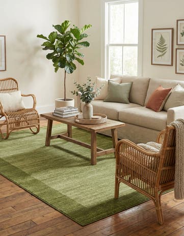 Light Green Angelica Rug