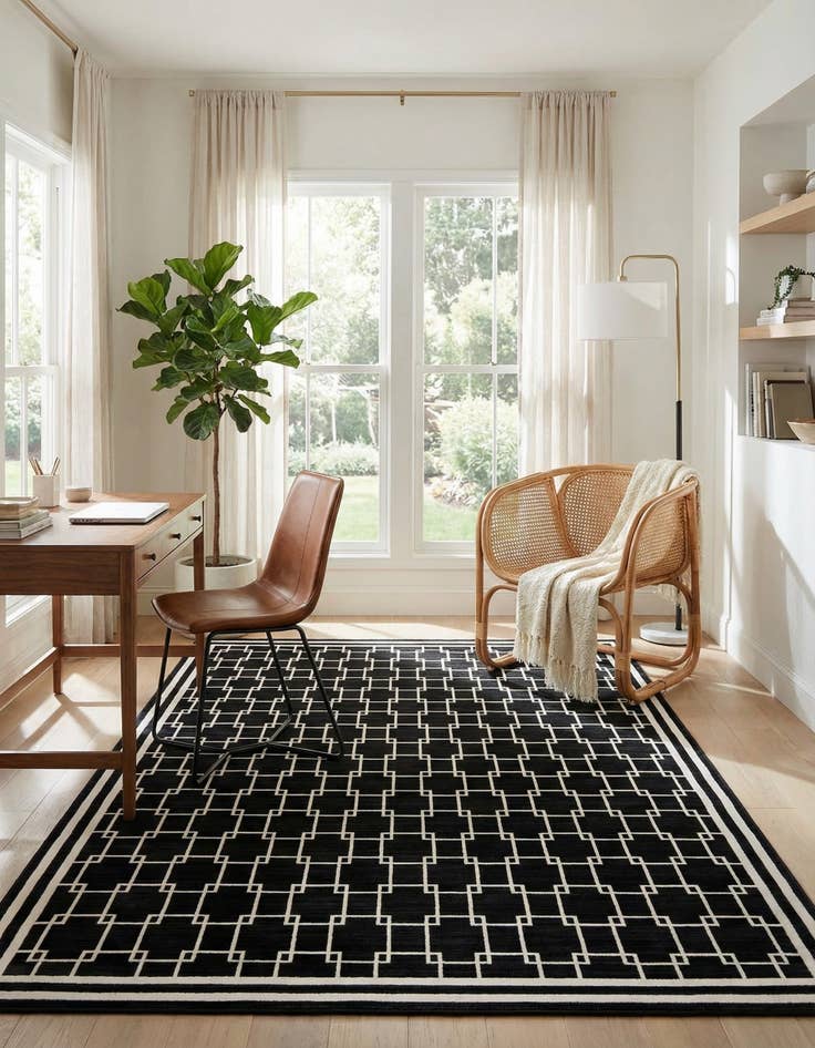Detail image of Jill Zarin 6' x 9' Metropolitan Uptown Rug