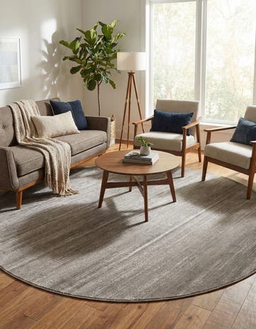 Jill Zarin 8' x 8' Uptown Madison Avenue Round Rug