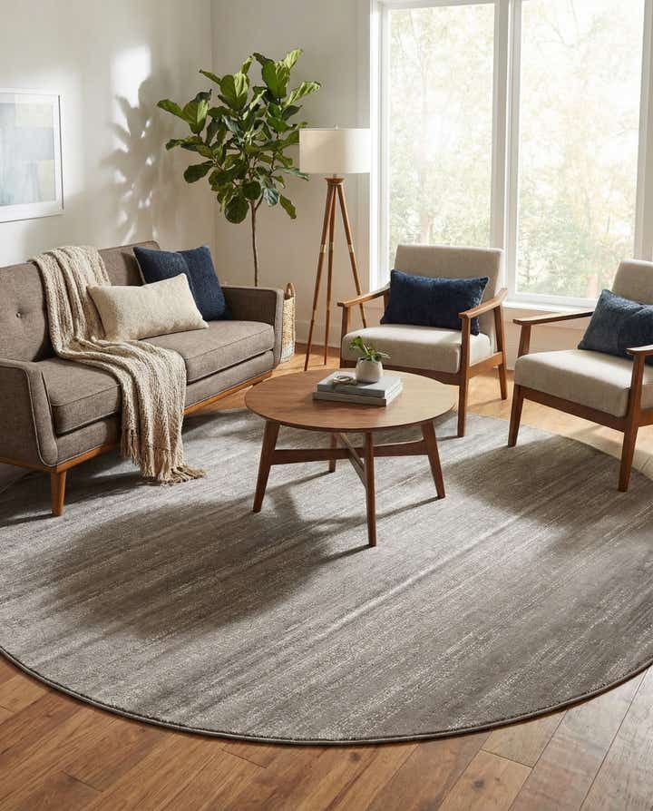 8' x 8' Uptown Madison Avenue Round Rug