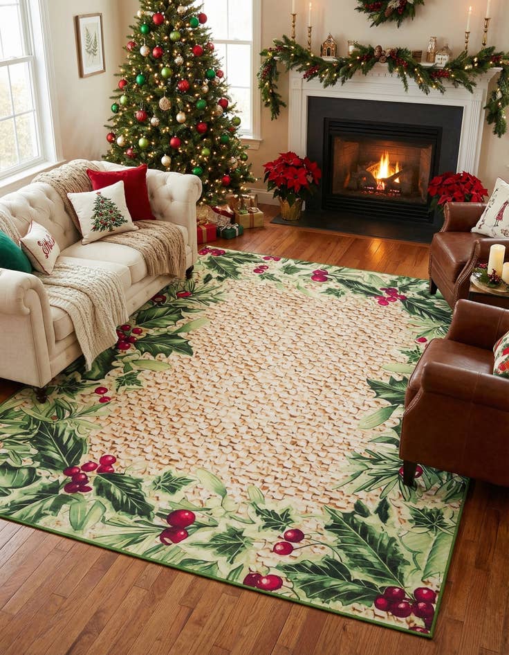 Detail image of 10' x 13' Easy-Clean Jill Zarin Caribbean Indoor / Outdoor Rug