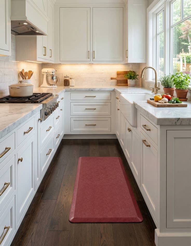 Detail image of  2' x 5' Solid Anti-Fatigue Comfort Mat