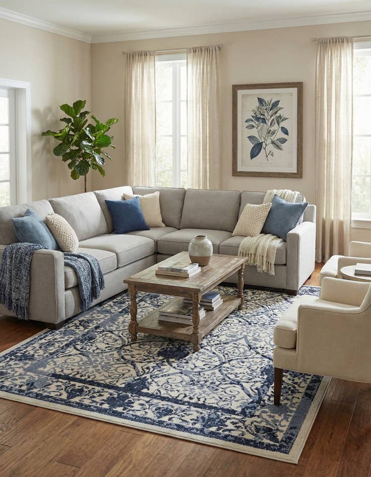 Detail image of 7' 10 x 11' Vista Rug