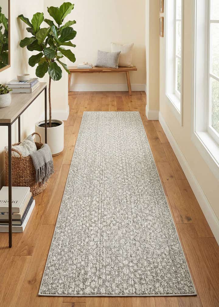 2' 7 x 12' Easy-Clean Safari Indoor / Outdoor Runner Rug