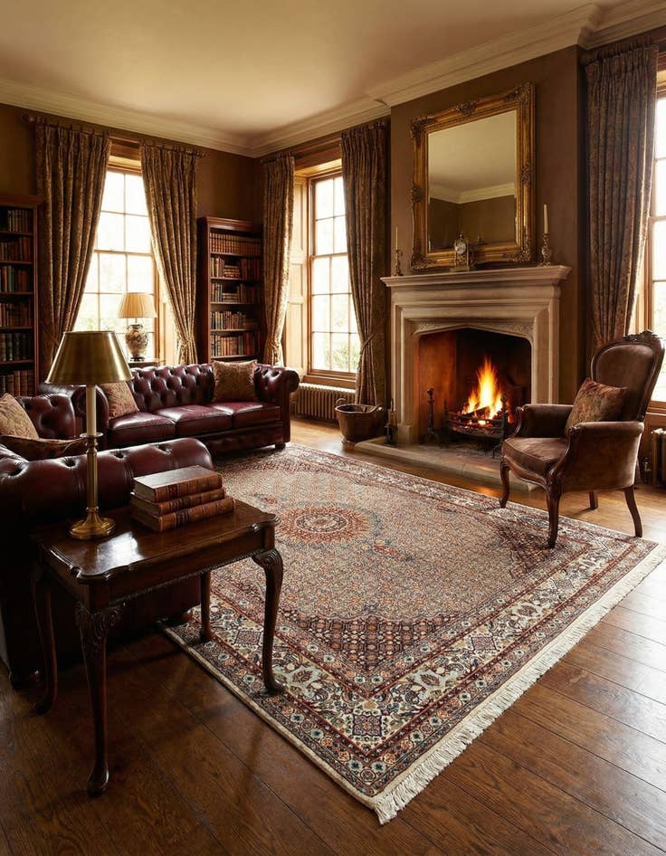 Detail image of 5' 7 x 8' Mood Wool Rug