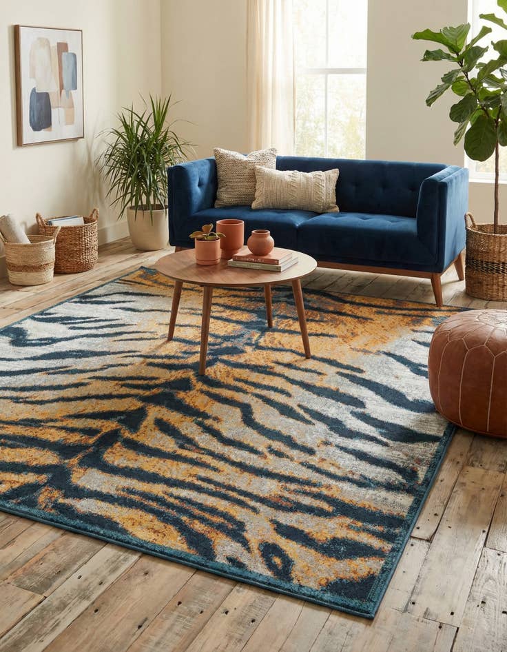Detail image of 7' 10 x 10' Kamala Washable Rug