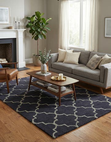 5' x 8' Luna Wool Rug