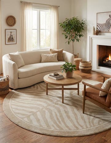 10' x 10' Savannah Round Rug