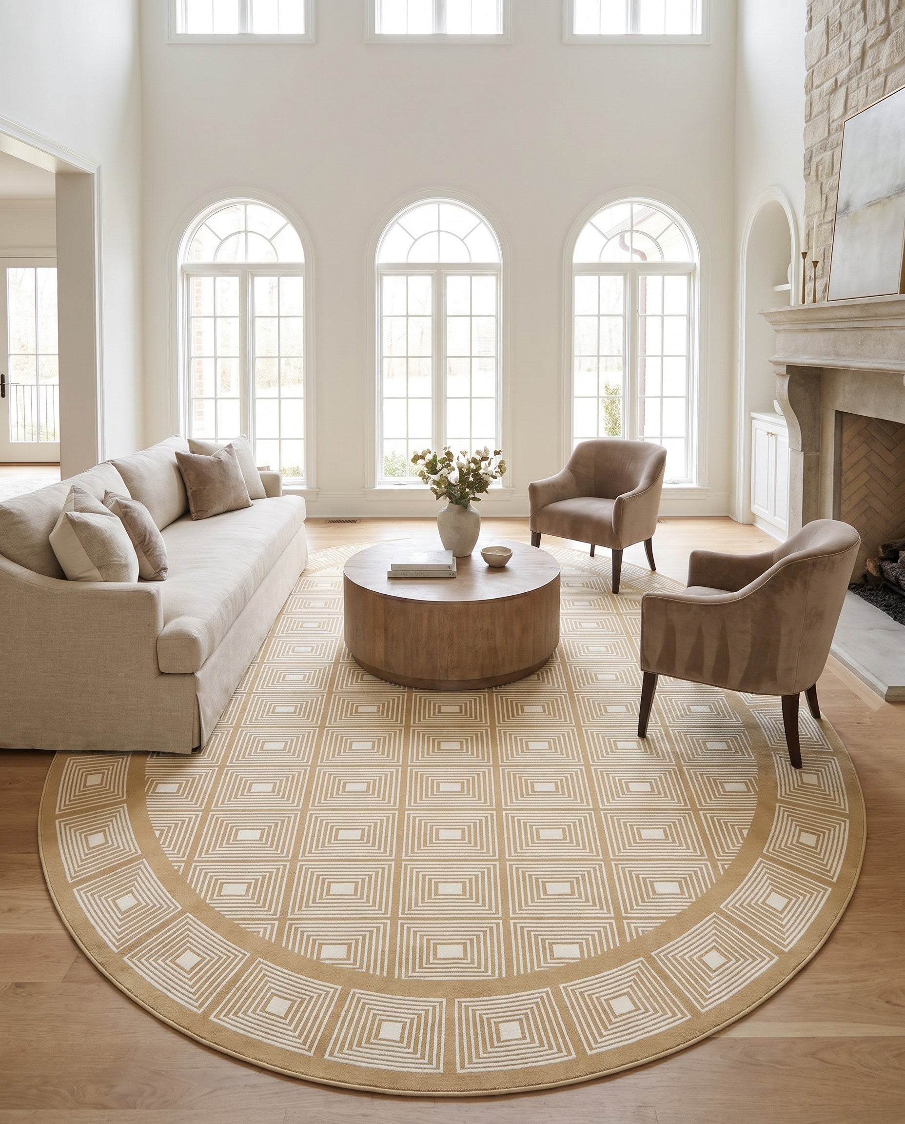10' x 10' Aakaar Round Rug