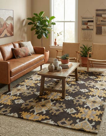 5' x 8' Luna Wool Rug