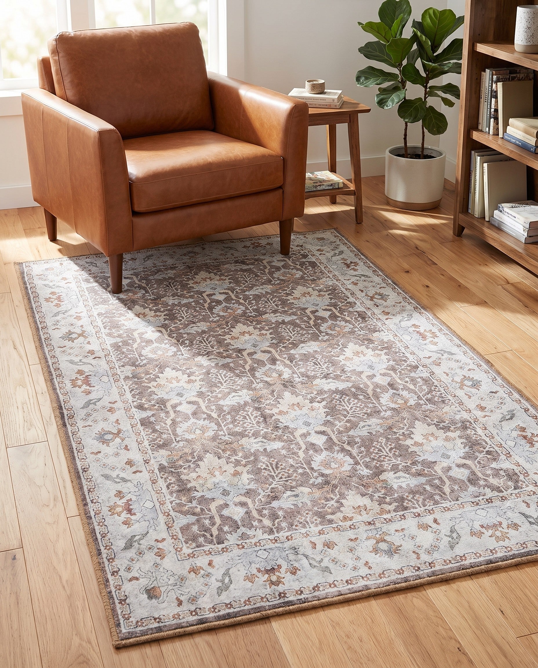 3' 6 x 5' 6 Washable Timeless Rug