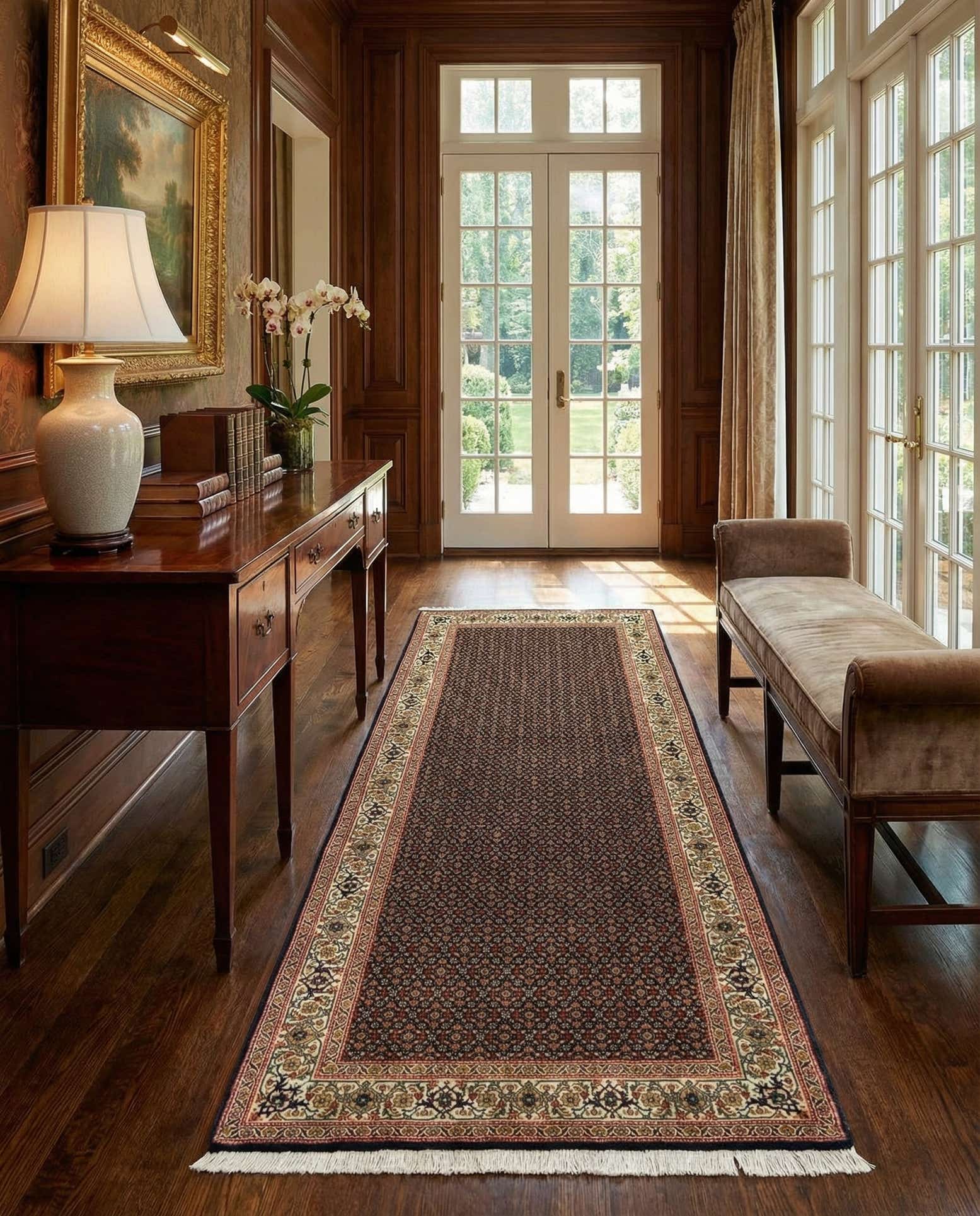 2' 9 x 6' 6 Tabriz Runner Rug
