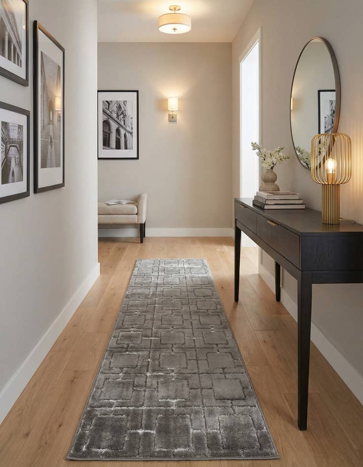 Detail image of 2' x 10' Marilyn Monroe™ Glam Deco Runner Rug