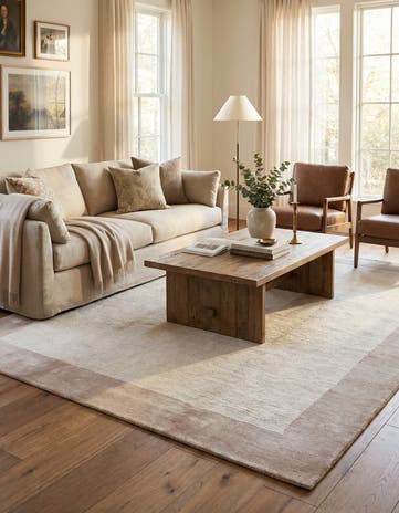 5' 7 x 8' Hand Knotted Darya Wool Rug