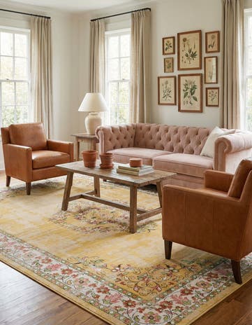 Yellow Lucerne Rug
