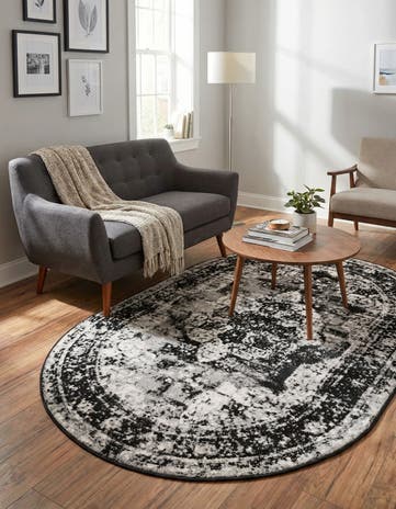4' 1 x 6' 1 Monte Carlo Oval Rug