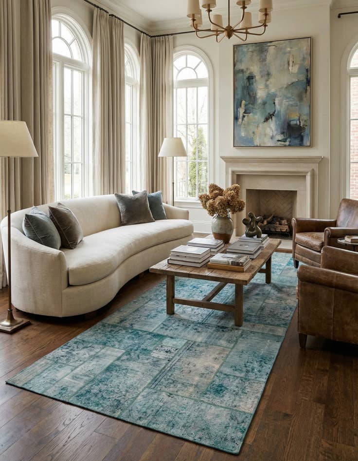 Detail image of 5' x 14' 11  Hand Knotted Ultra Vintage Persian Wool Runner Rug