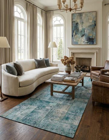 5' x 14' 11 Hand Knotted Ultra Vintage Persian Wool Runner Rug