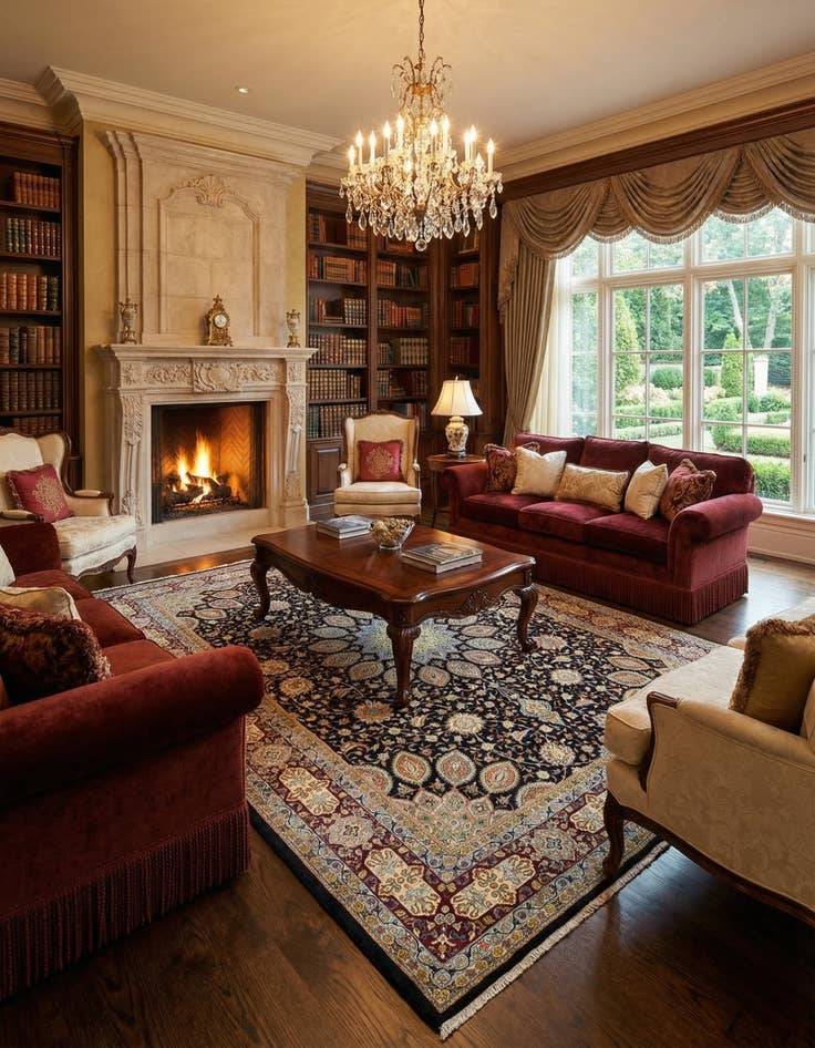 Detail image of 9' 9 x 12' 9 Sherkat Wool Rug