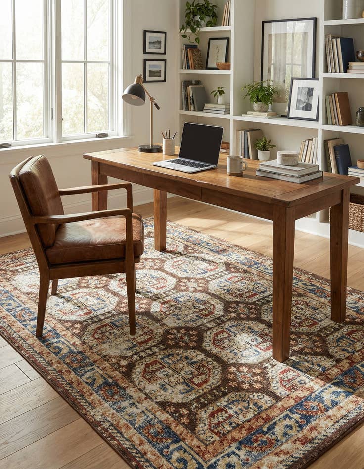 Detail image of 5' 2 x 7' 6 Arcadia Rug