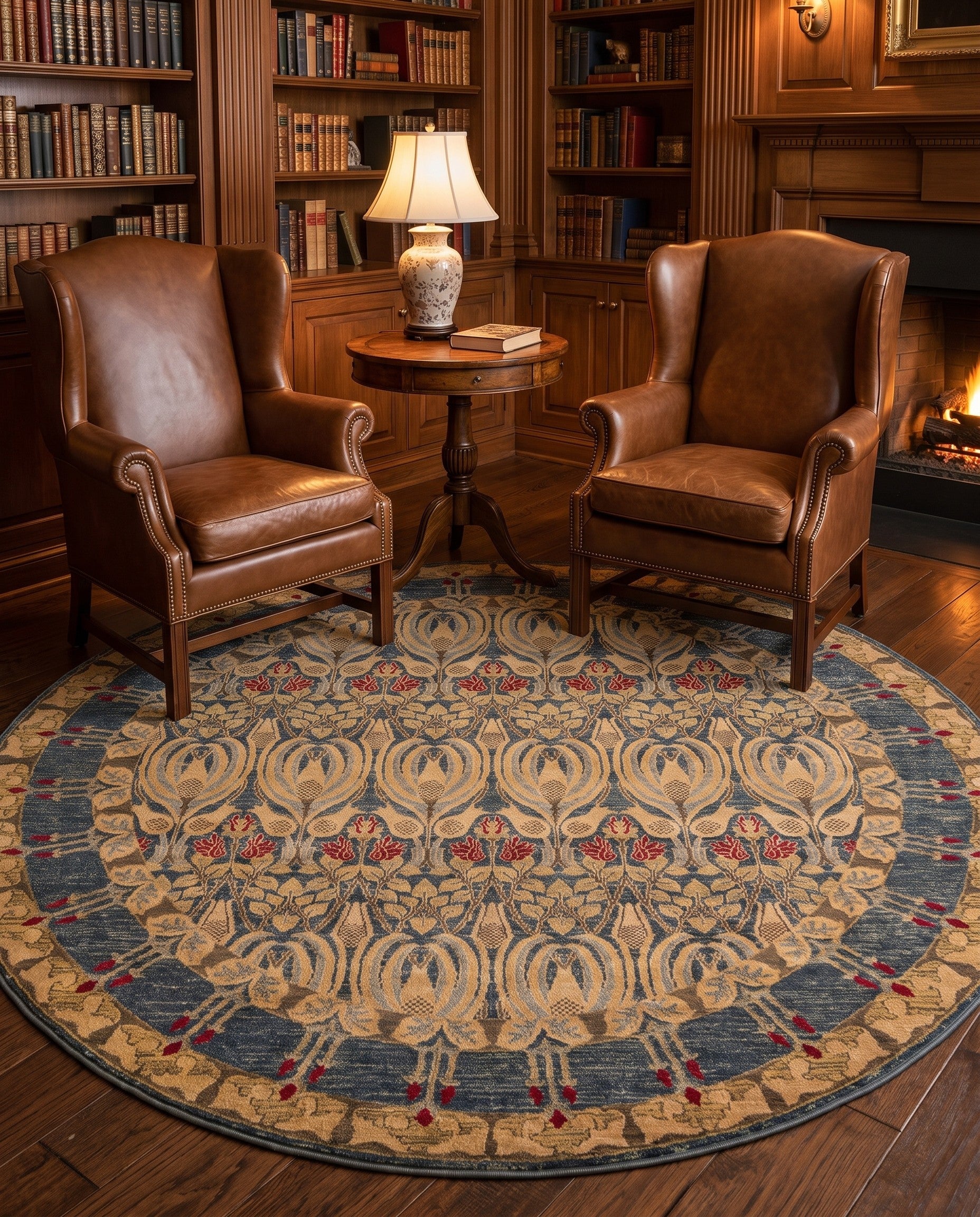 8' x 8' Kensington Round Rug