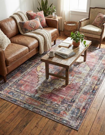 5' 3 x 8' Washable Maahru Rug