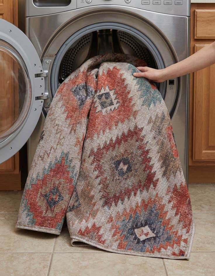 Detail image of  7' 10 x 7' 10  Washable Sisu Square Rug