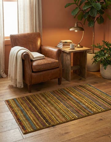 2' 9 x 4' 1 Hand Knotted Modern Ziegler Rug